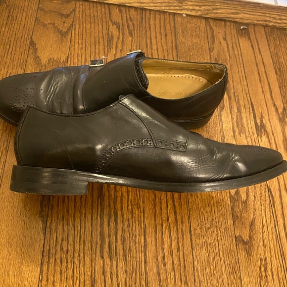 Double Monk Strap Cole Hana size 9 - Picture 4 of 5